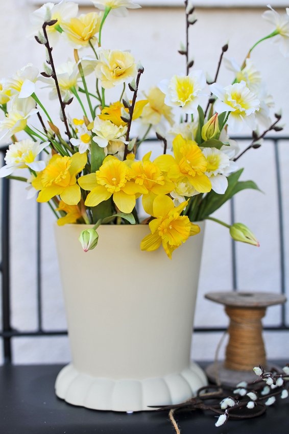Flora Pot - Kruka - Vas Small - Creme - 19x20 cm - DBKD - 10