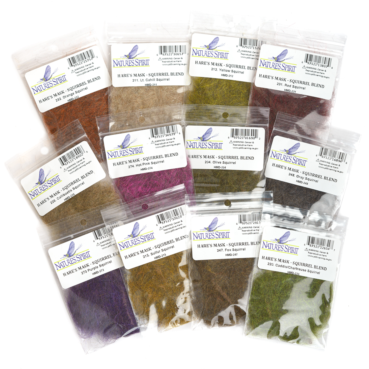 HARE’S MASK DUBBING- SQUIRREL BLEND