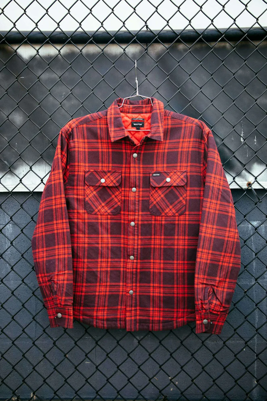 Bowery quilted L/S flannel jacka - 7