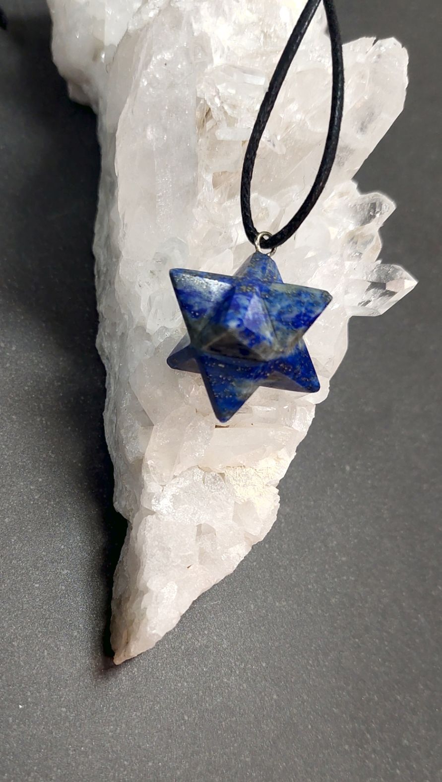 Merkaba i Lapis Lazuli - Hänge