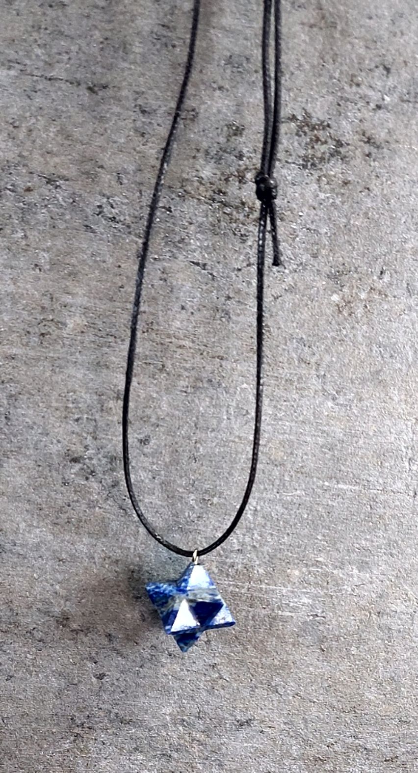 Merkaba i Lapis Lazuli - Hänge - 3