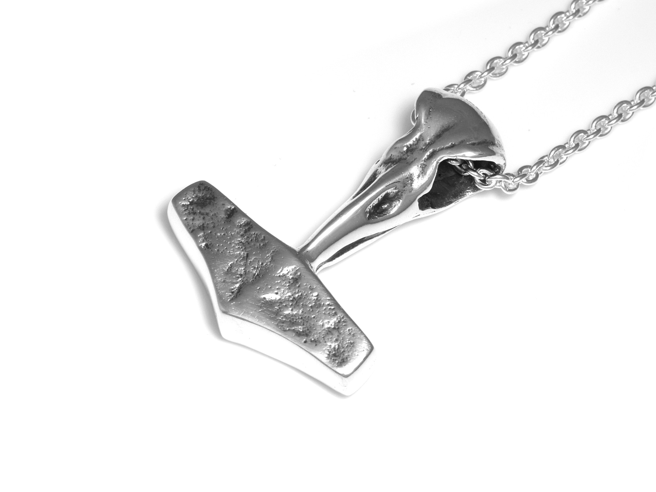 Mjölner Halsband, Torshammare Smycke i Silver - 2
