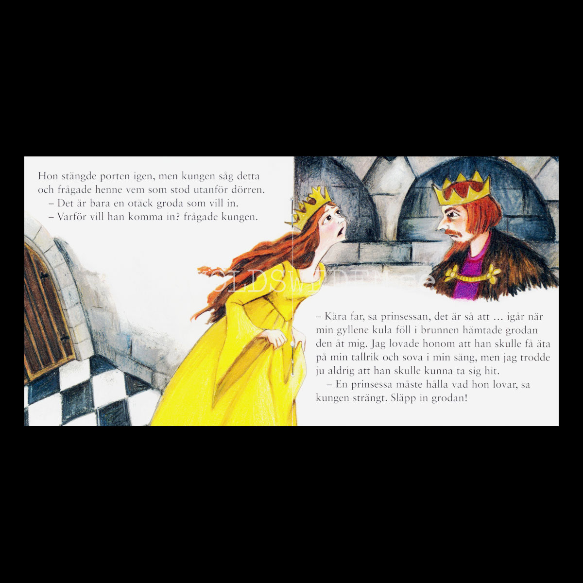 PRINSESSAN OCH GRODAN PIXI-BOK 1835 - P44 - 2