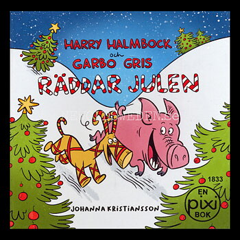 HARRY HALMBOCK och GARBO GRIS RÄKNAR JULEN pixiböcker 1833 - P02
