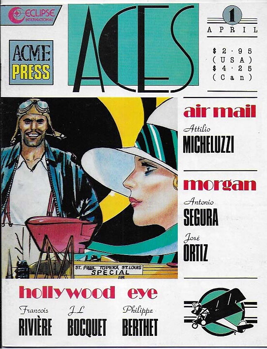 Aces # 1 VF/NM 1st Issue