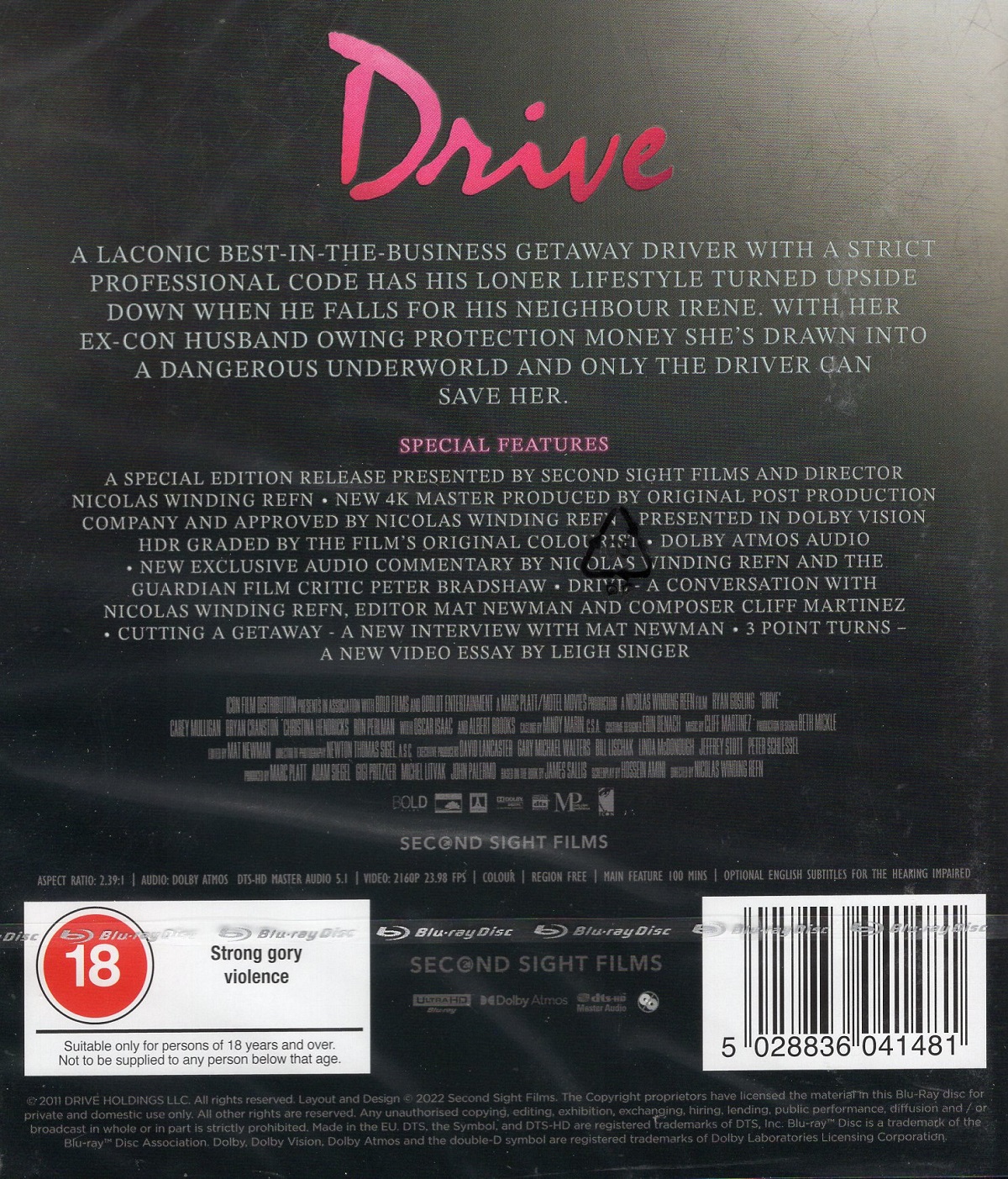 Drive (2011) (ej svensk text) (4K Ultra HD) - 2