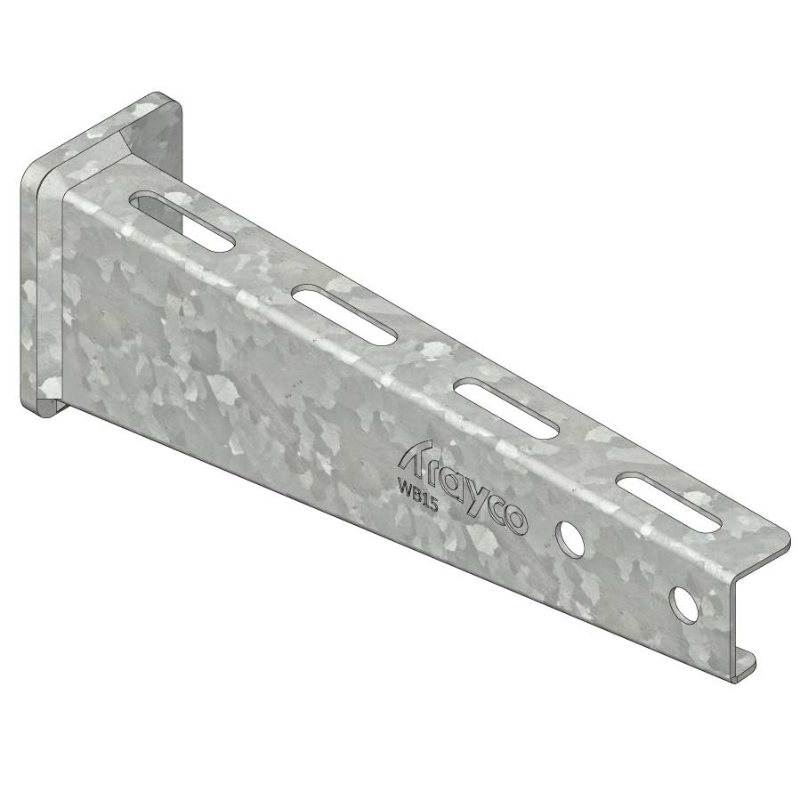 TRAYCO Wall Bracket 100mm Hot-dip Galvanized