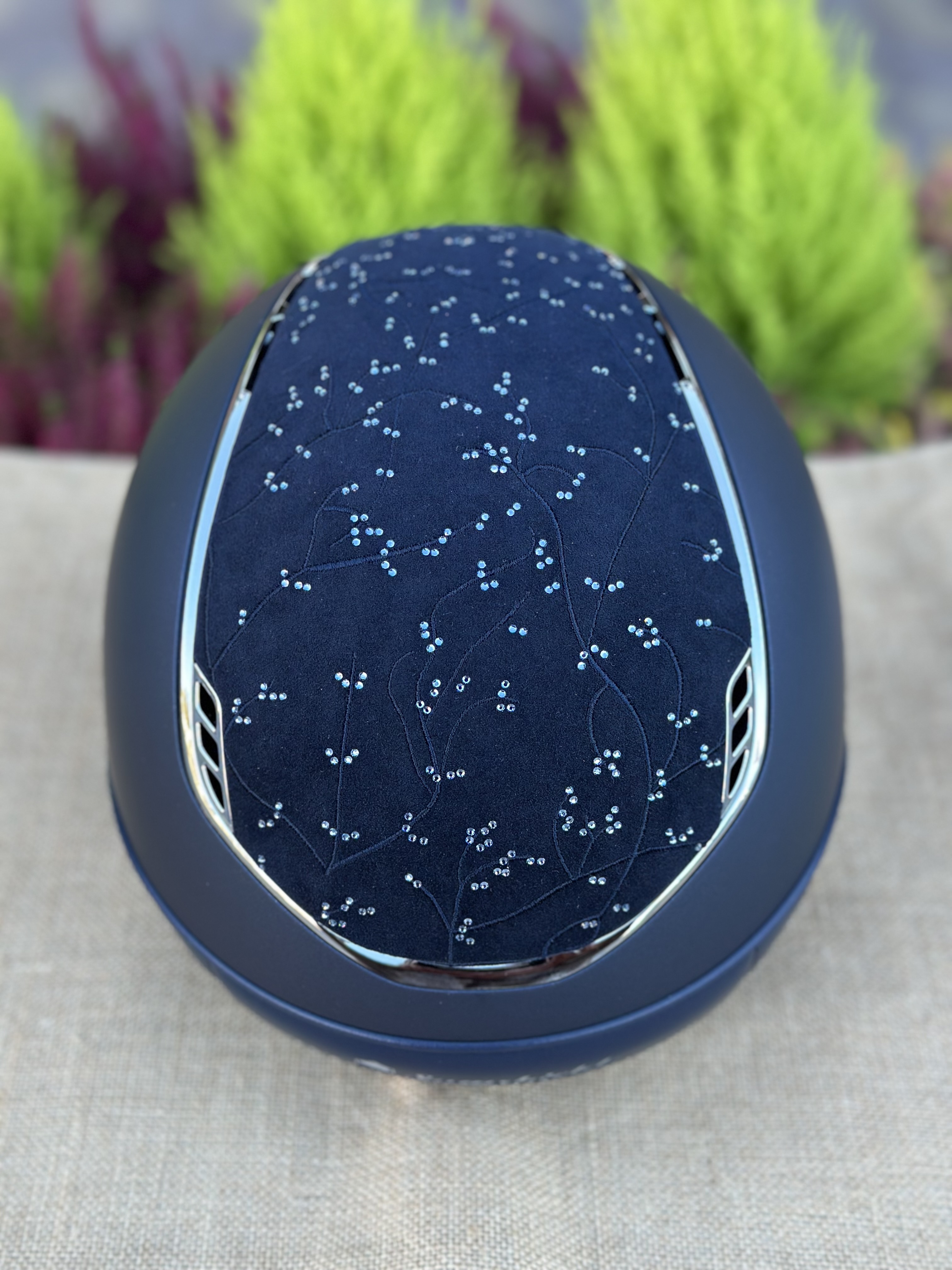 Samshield Miss Shield crystal leaf  blå - 3