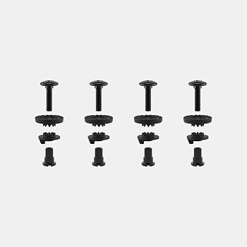 Union - Highback To Ankle Strap Hardware Kit Black