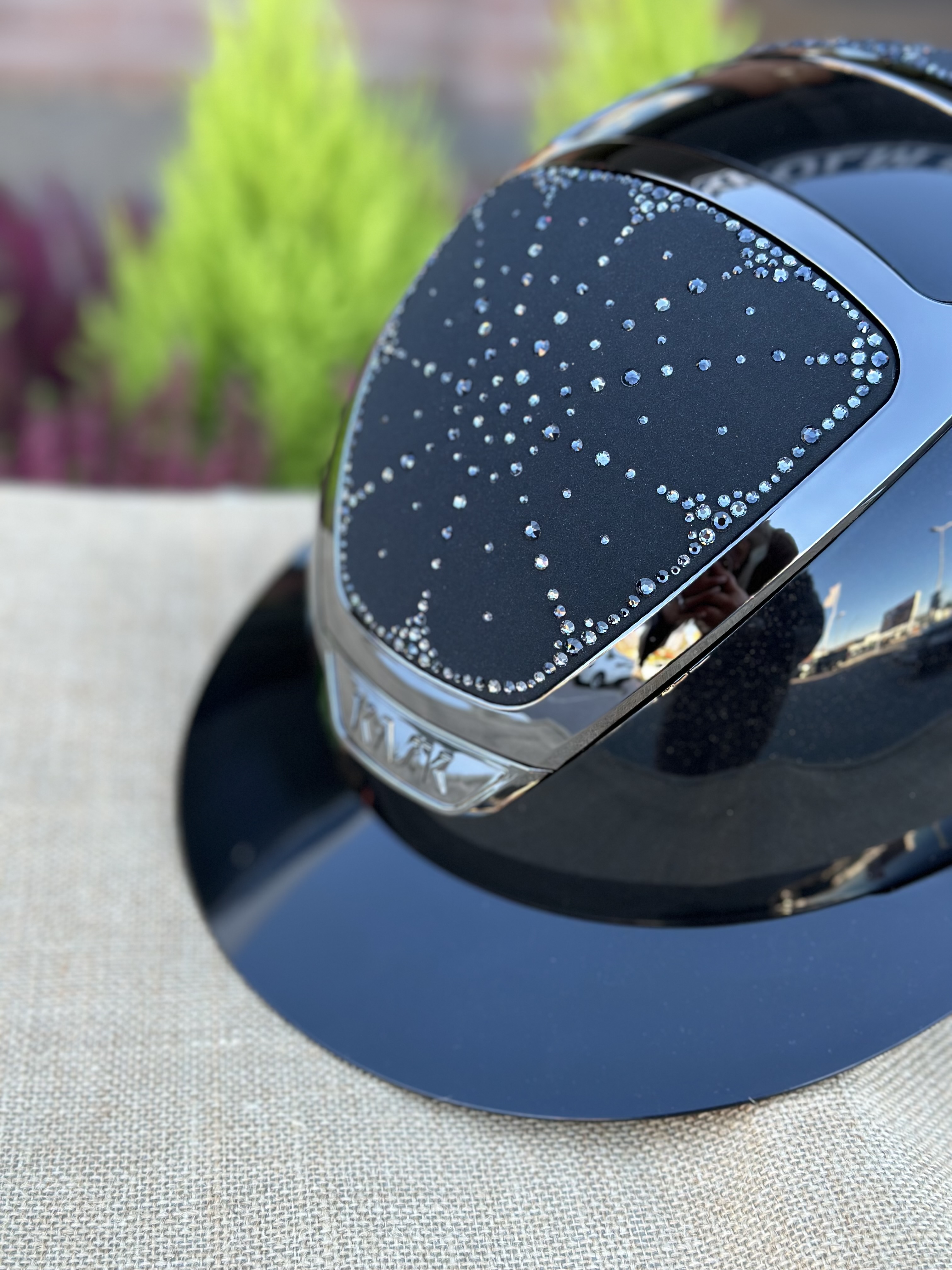 Kask Star lady pure shine svart Riviera - 2