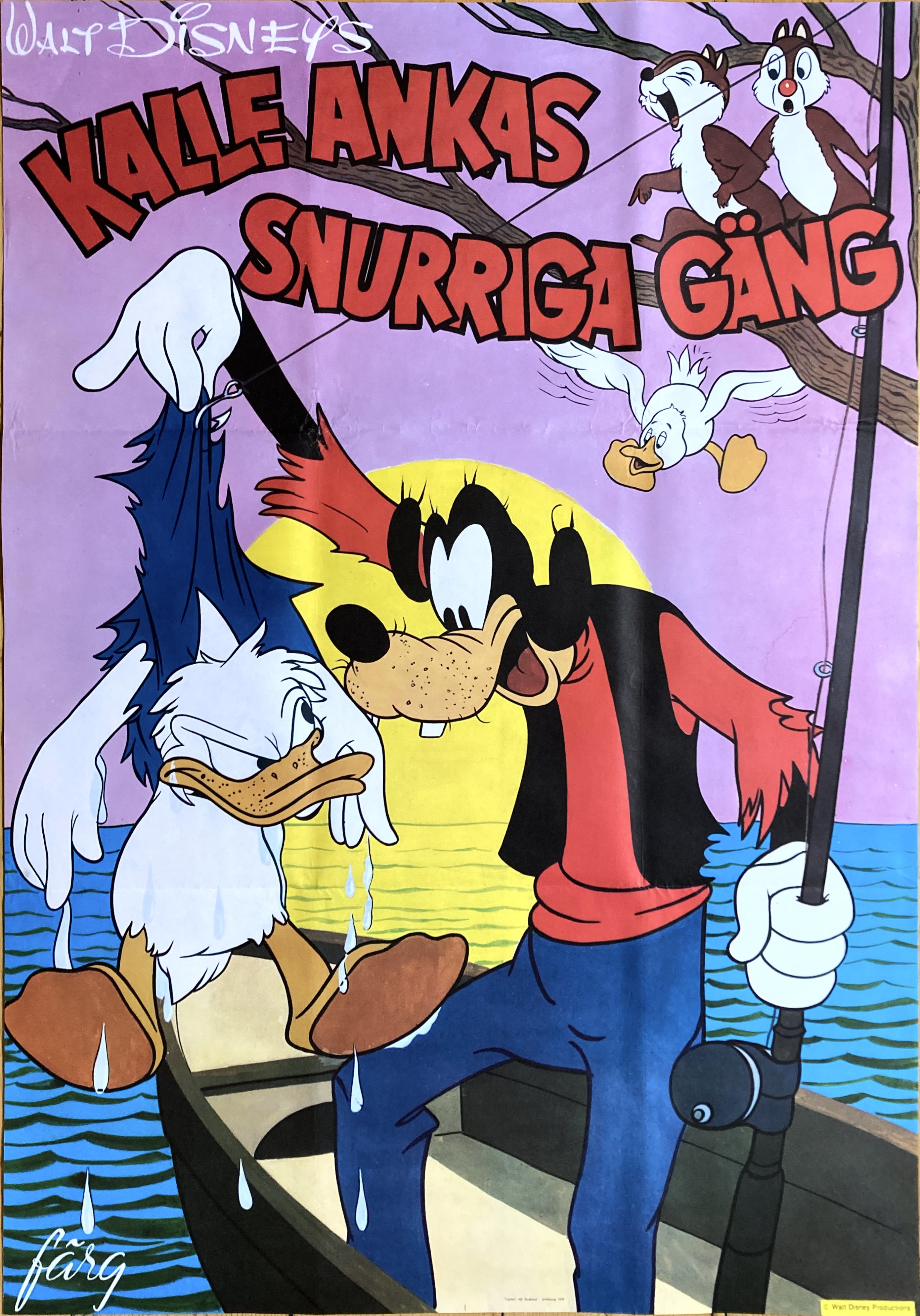 KALLE ANKAS SNURRIGA GÄNG (1956)