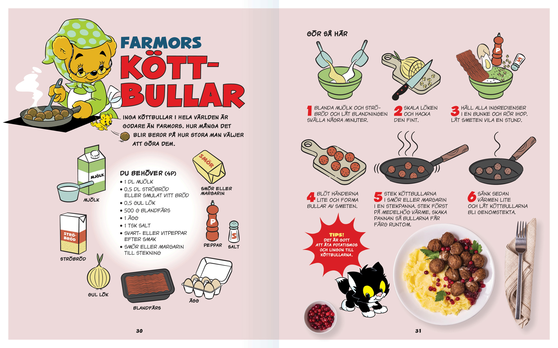 Bamse Familjens Kokbok - 3