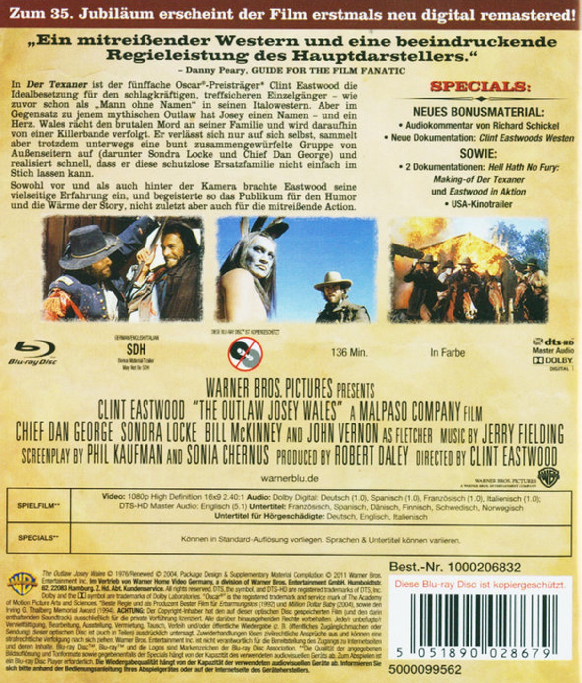 Outlaw Josey Wales (Blu-ray) - 2
