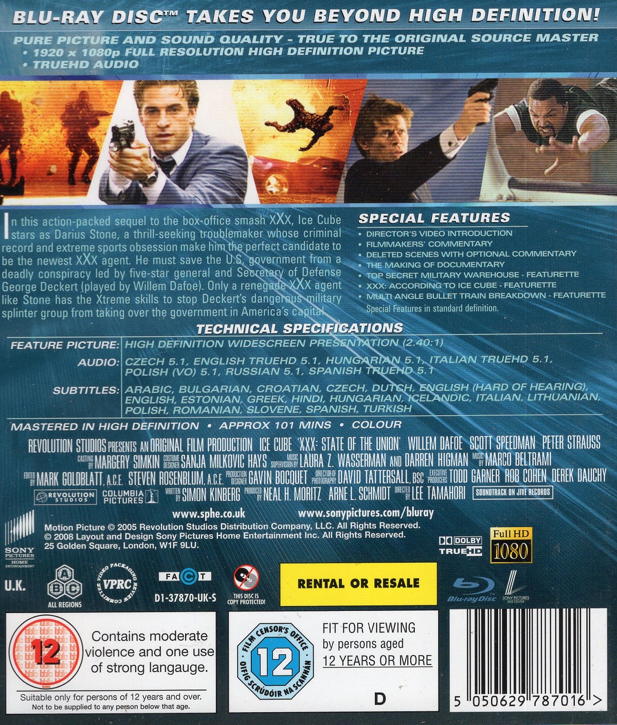 xXx 2 - The Next Level (ej svensk text) (Blu-ray) - 2