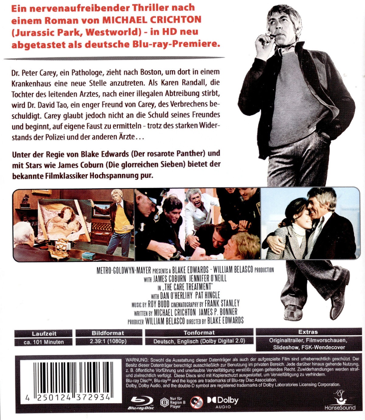 The Carey Treatment (ej svensk text) (Blu-ray) - 2