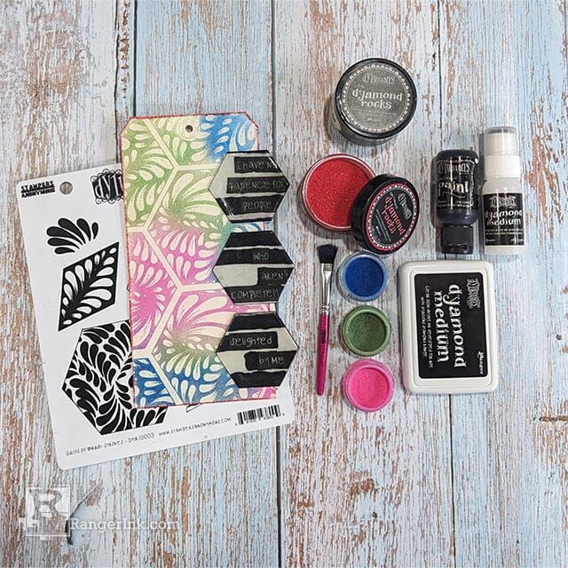 Ranger Dylusions Dyamond Medium Ink Pad dym83887 - 2
