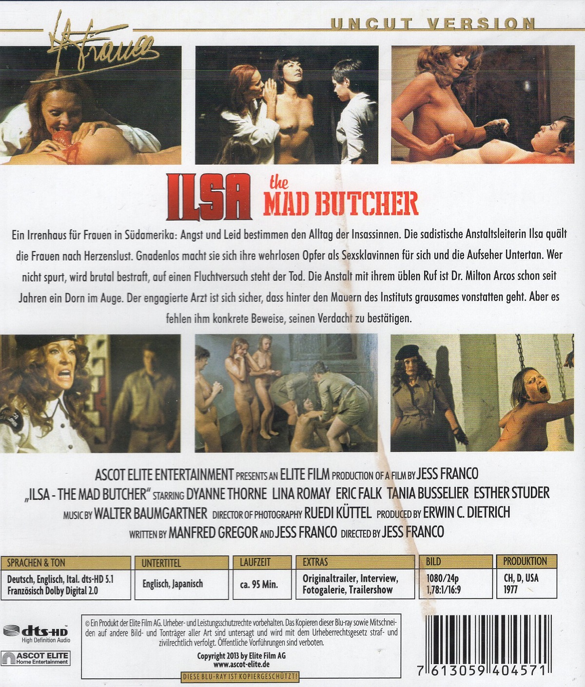 Ilsa - The Wicked Warden (ej svensk text) (Blu-ray) - 2