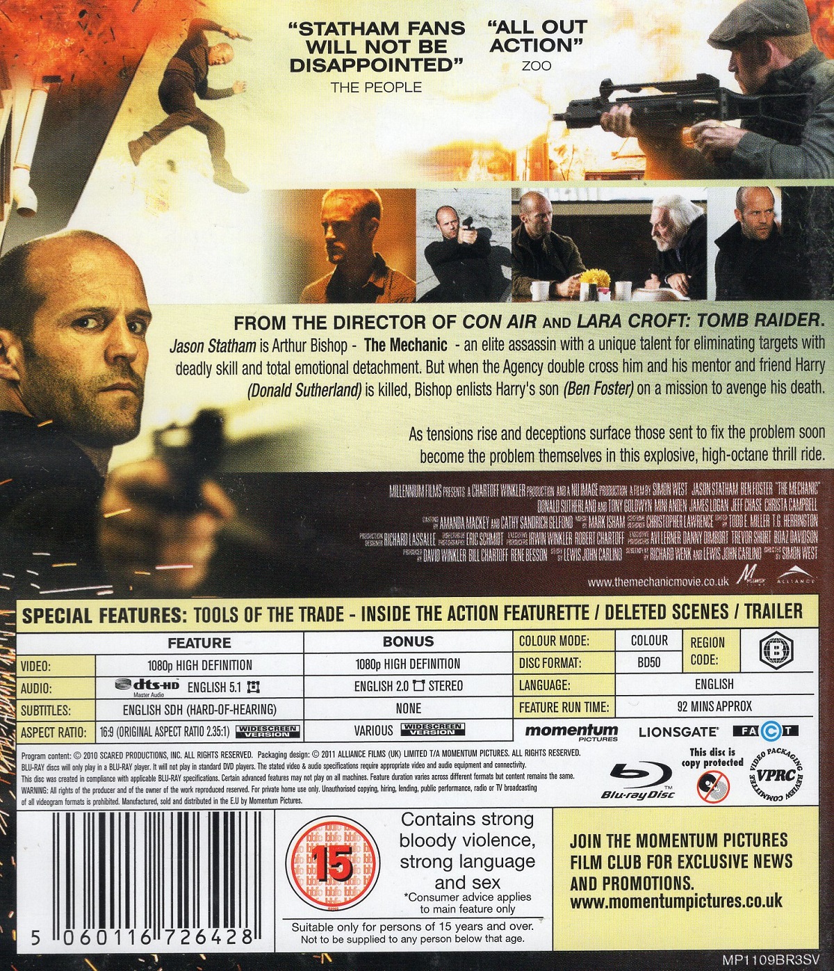 Mechanic (ej svensk text) (Blu-ray) - 2