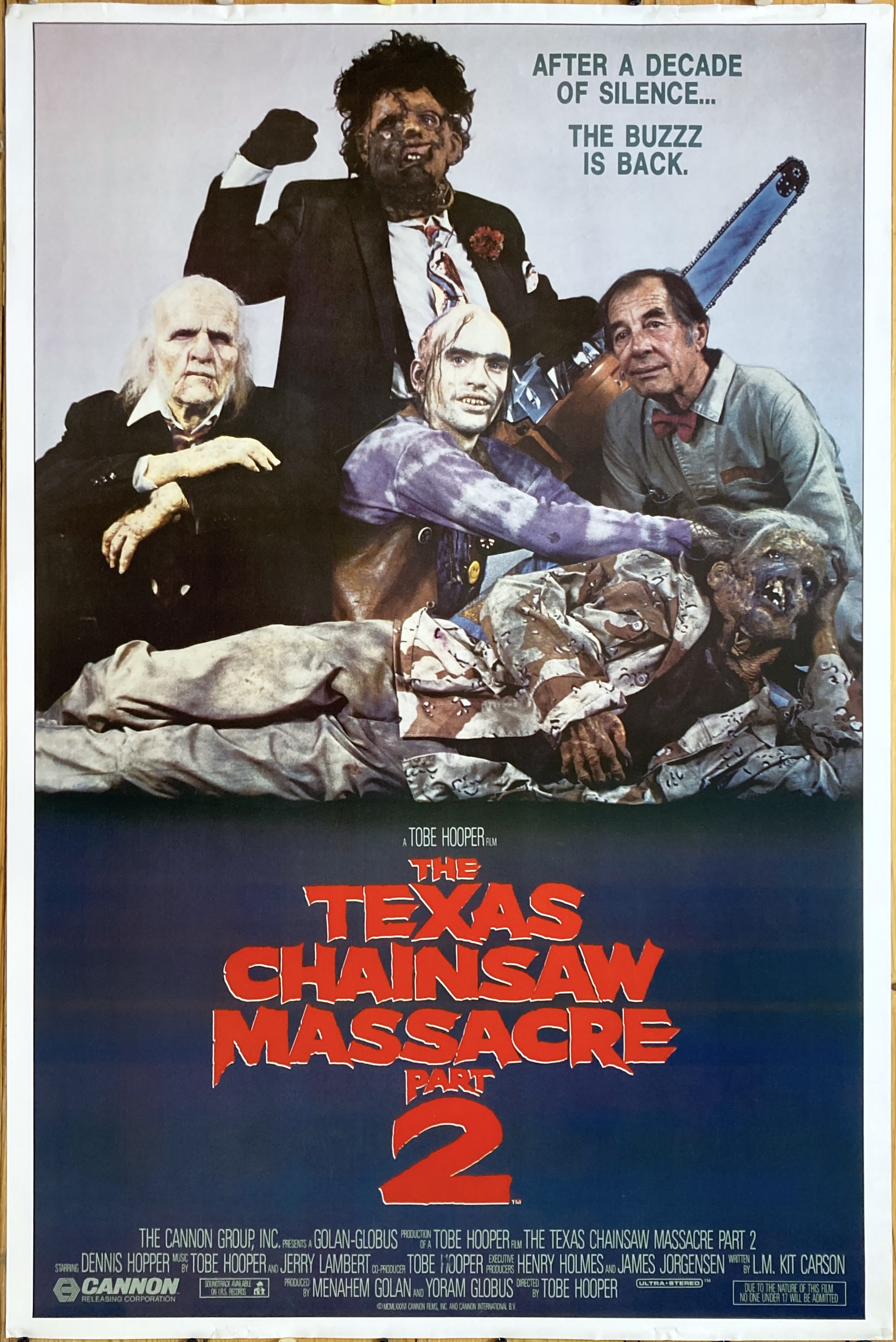 THE TEXAS CHAINSAW MASSACRE 2 (1986)