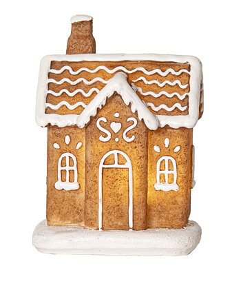 Pepparkakshus med batteri och timer Nr 2
