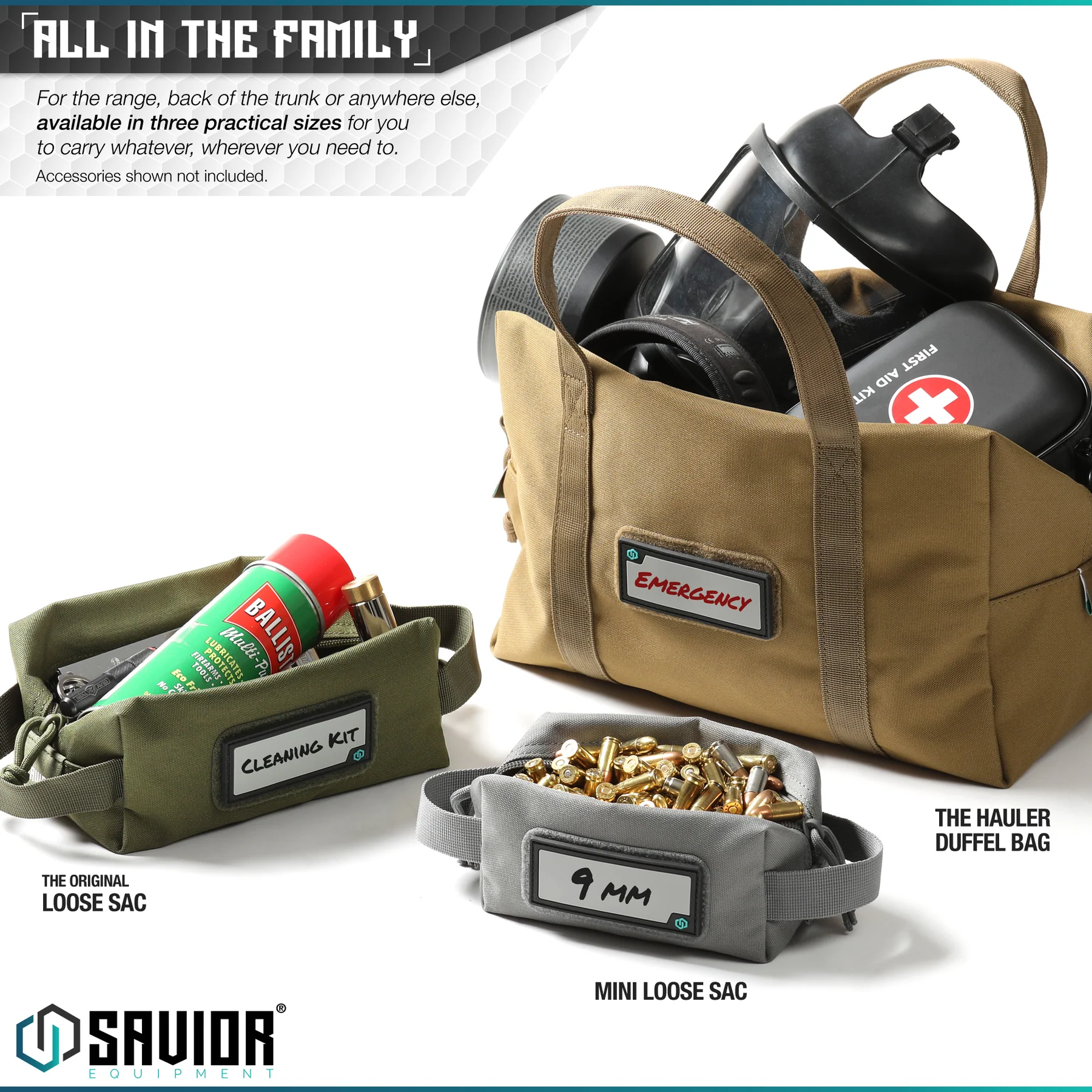 Savior Equipment Loose Sac Mini - Soft Ammo Carrier - OD Green 6