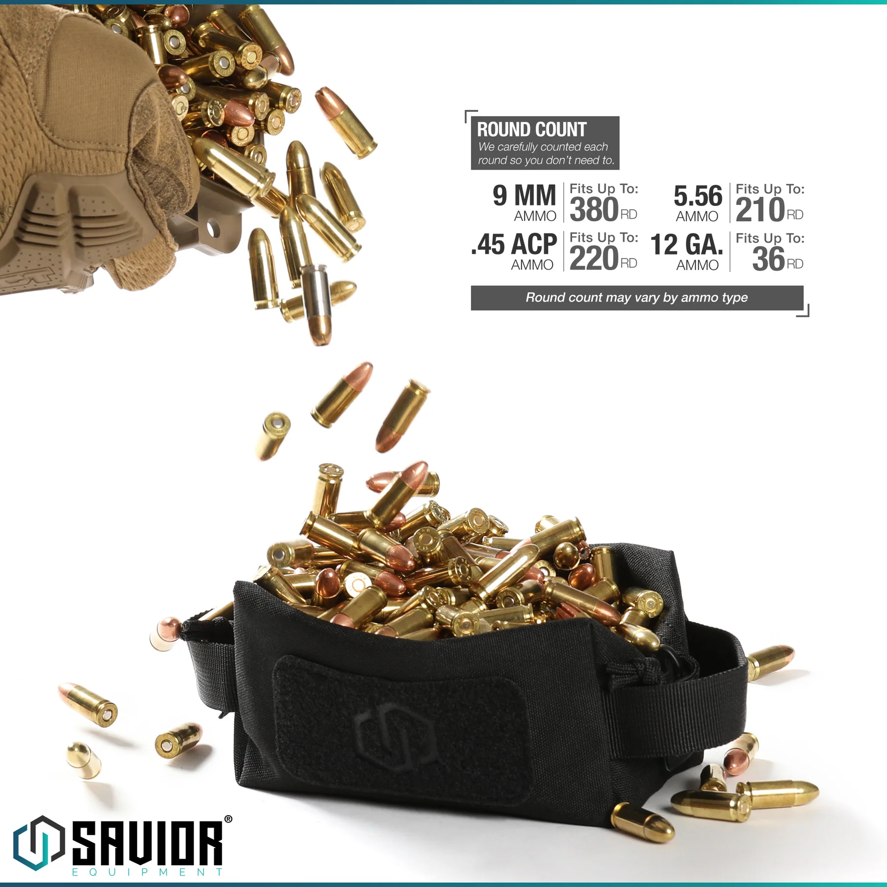 Savior Equipment Loose Sac Mini - Soft Ammo Carrier - OD Green 4