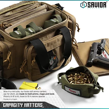 Savior Equipment Loose Sac Mini - Soft Ammo Carrier - Tiger Stripe