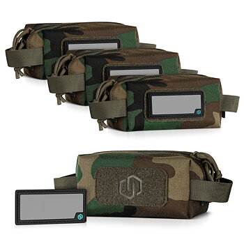Savior Equipment Loose Sac Mini - Soft Ammo Carrier - M81 Woodland