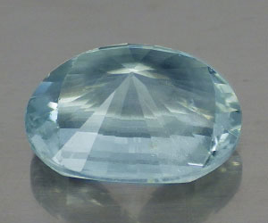 3.67 ct large fancy oval shaped natural loose aquamarine gemstone - 2