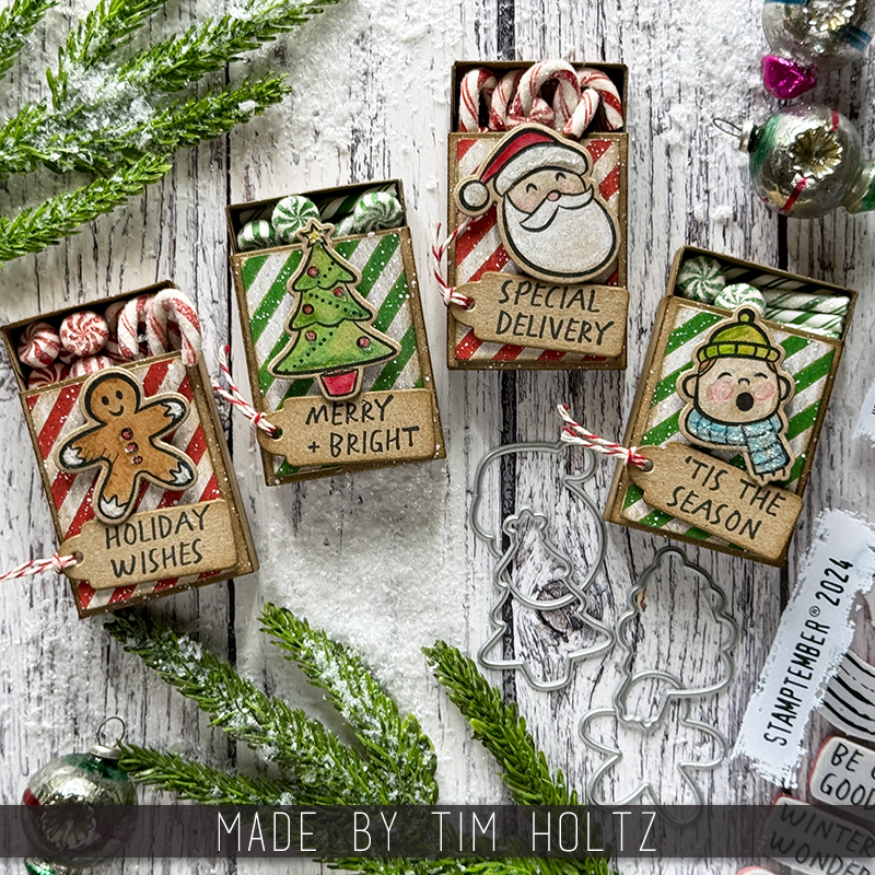 Tim Holtz Sizzix Big Tidings Thinlits Dies   - 3