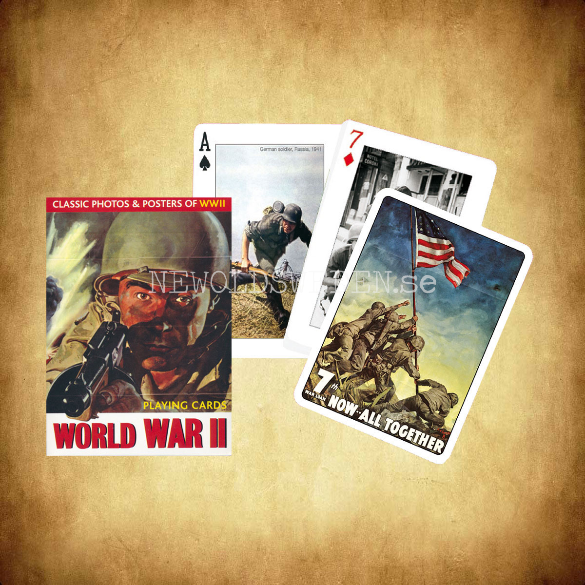 WORLD WAR II Collectors' Cards Kortlek PIATNIK - 2