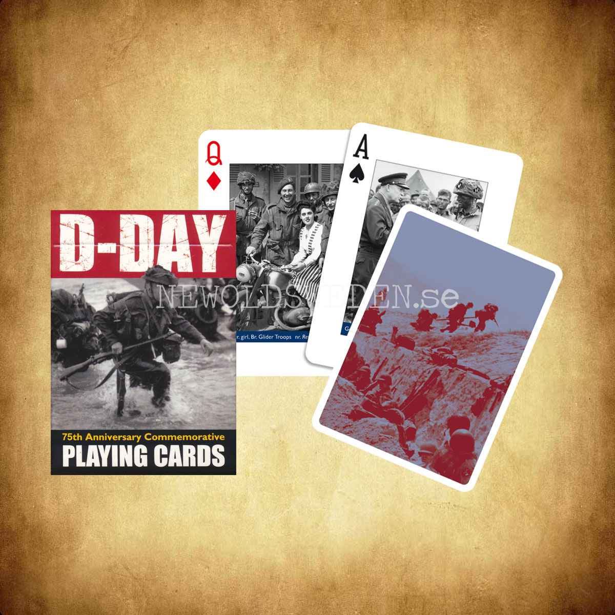 D-DAY 60th Collectors' Cards Playing cards PIATNIK - 2