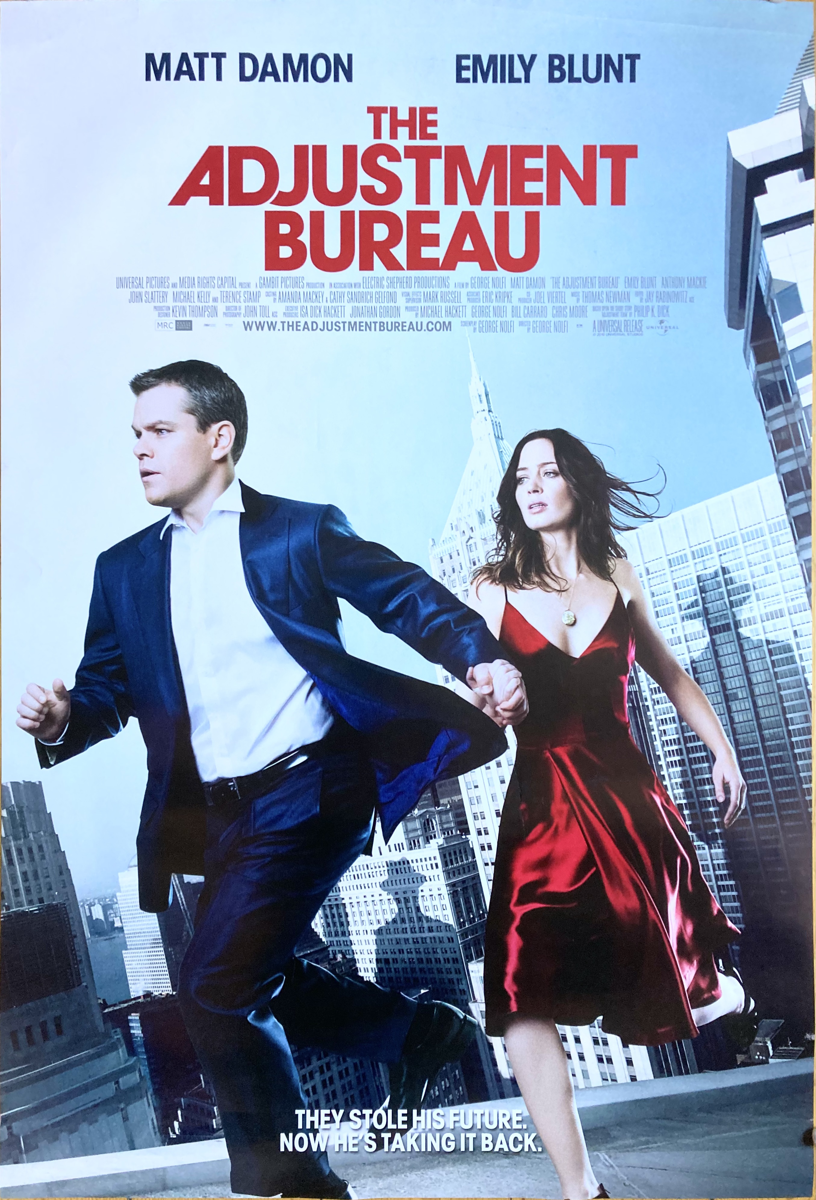 THE ADJUSTMENT BUREAU (2011)