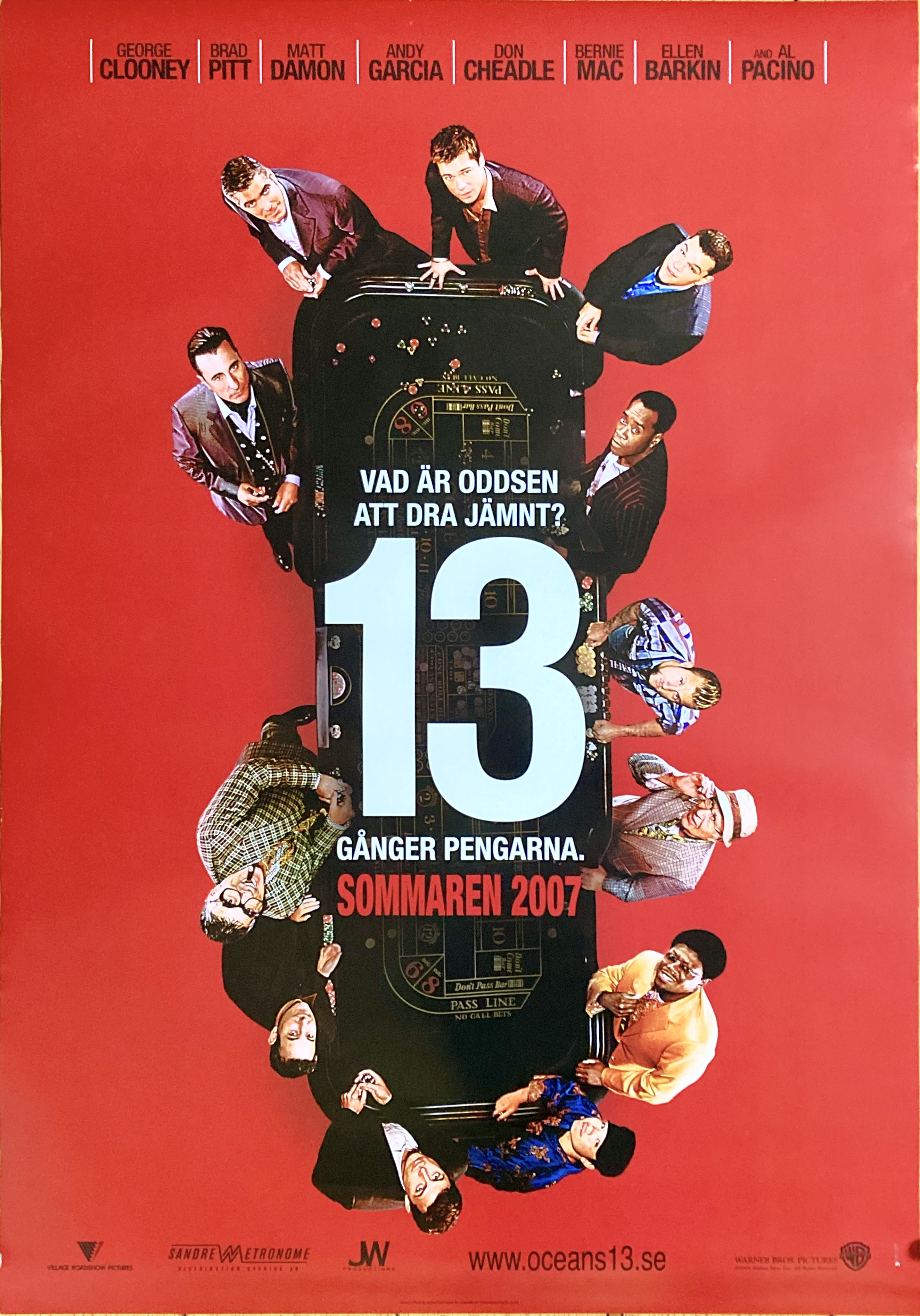 OCEAN´S THIRTEEN (2007) Advance