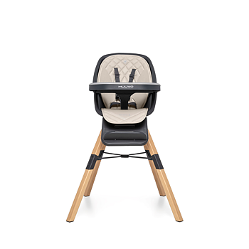 3i1 barnmatstol med 360 graders rotering Choc2 - Beige