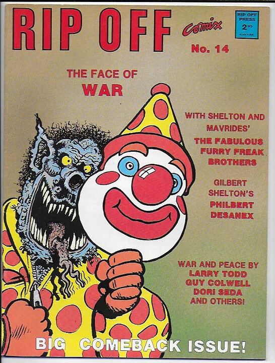 Rip Off Comix # 14 NM- Lite rost på nitarna