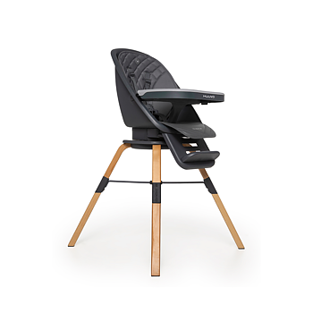 3i1 barnmatstol med 360 graders rotering Choc2 - Graphite