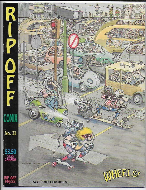 Rip Off Comix # 31 VF Rost på nitarna