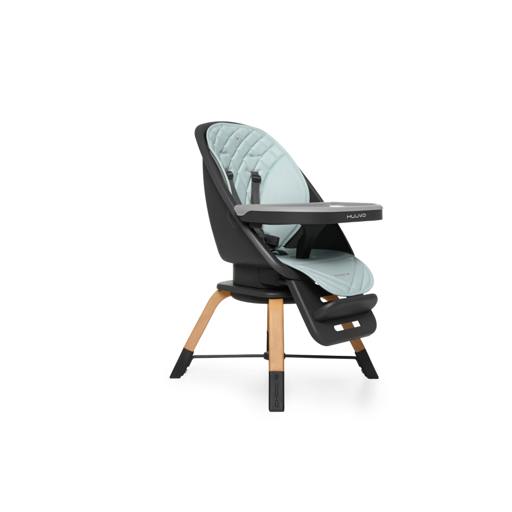 3i1 barnmatstol med 360 graders rotering Choc2 - Mint - 3