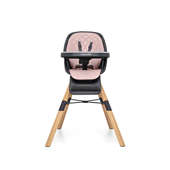 3i1 barnmatstol med 360 graders rotering Choc2 - Powder pink