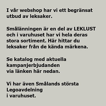 Leksaksavdelningen