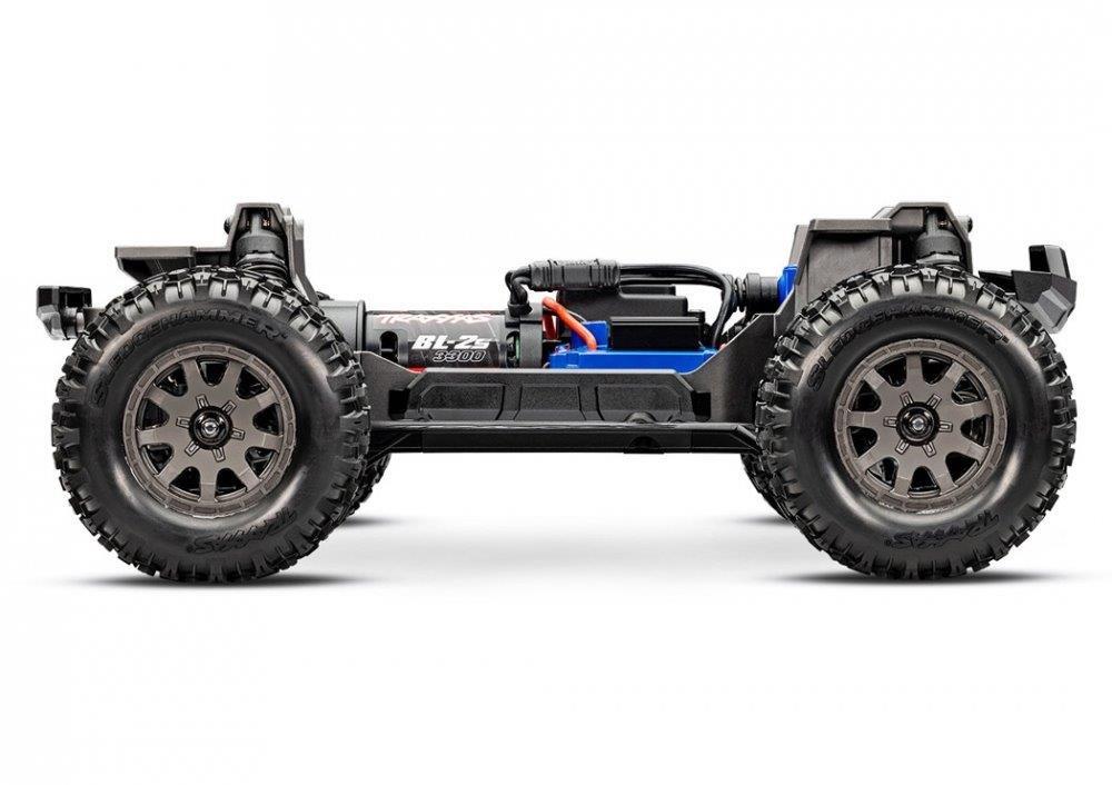 Traxxas Mini MAXX RTR TQ BL-2s Blå - USB-C Laddare / 2s LiPo - 13