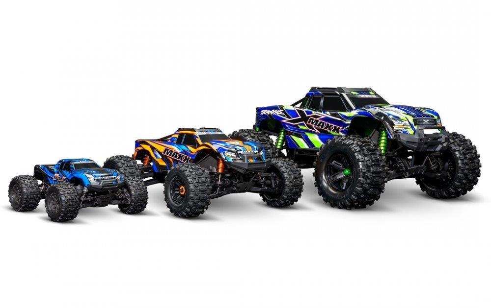 Traxxas Mini MAXX RTR TQ BL-2s Blå - USB-C Laddare / 2s LiPo - 30