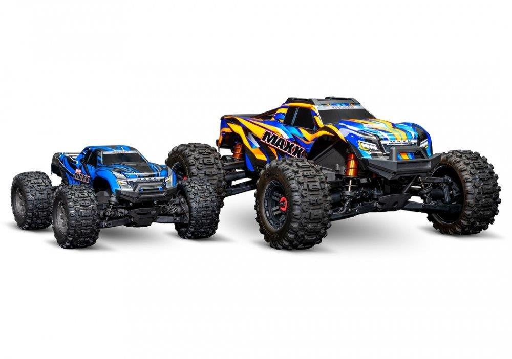 Traxxas Mini MAXX RTR TQ BL-2s Blå - USB-C Laddare / 2s LiPo - 31