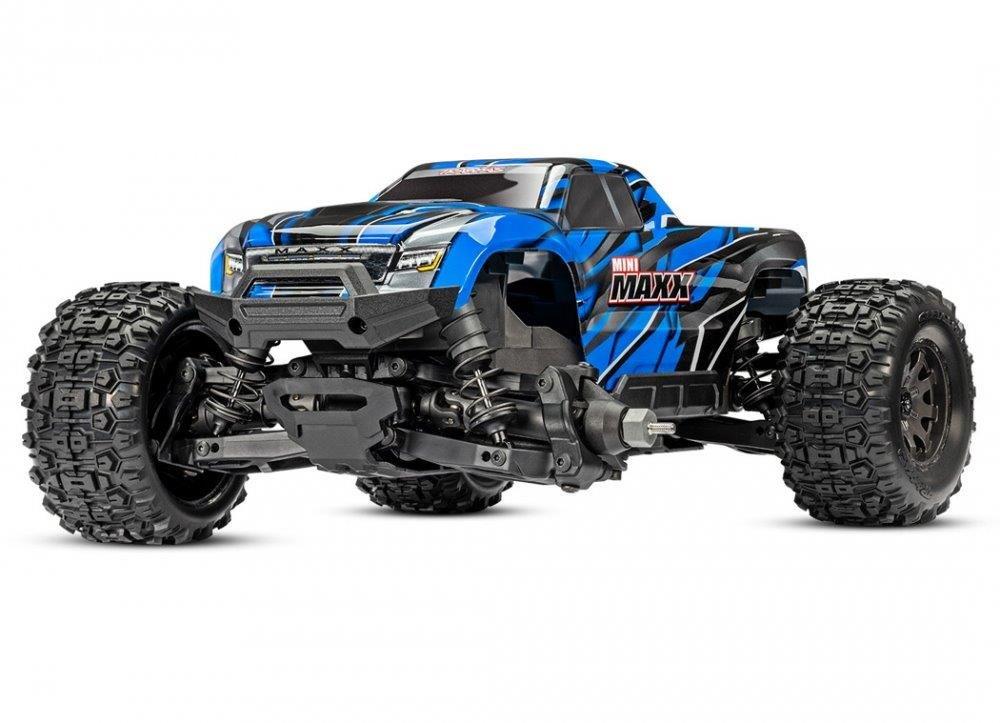 Traxxas Mini MAXX RTR TQ BL-2s Grön - USB-C Laddare / 2s LiPo - 28