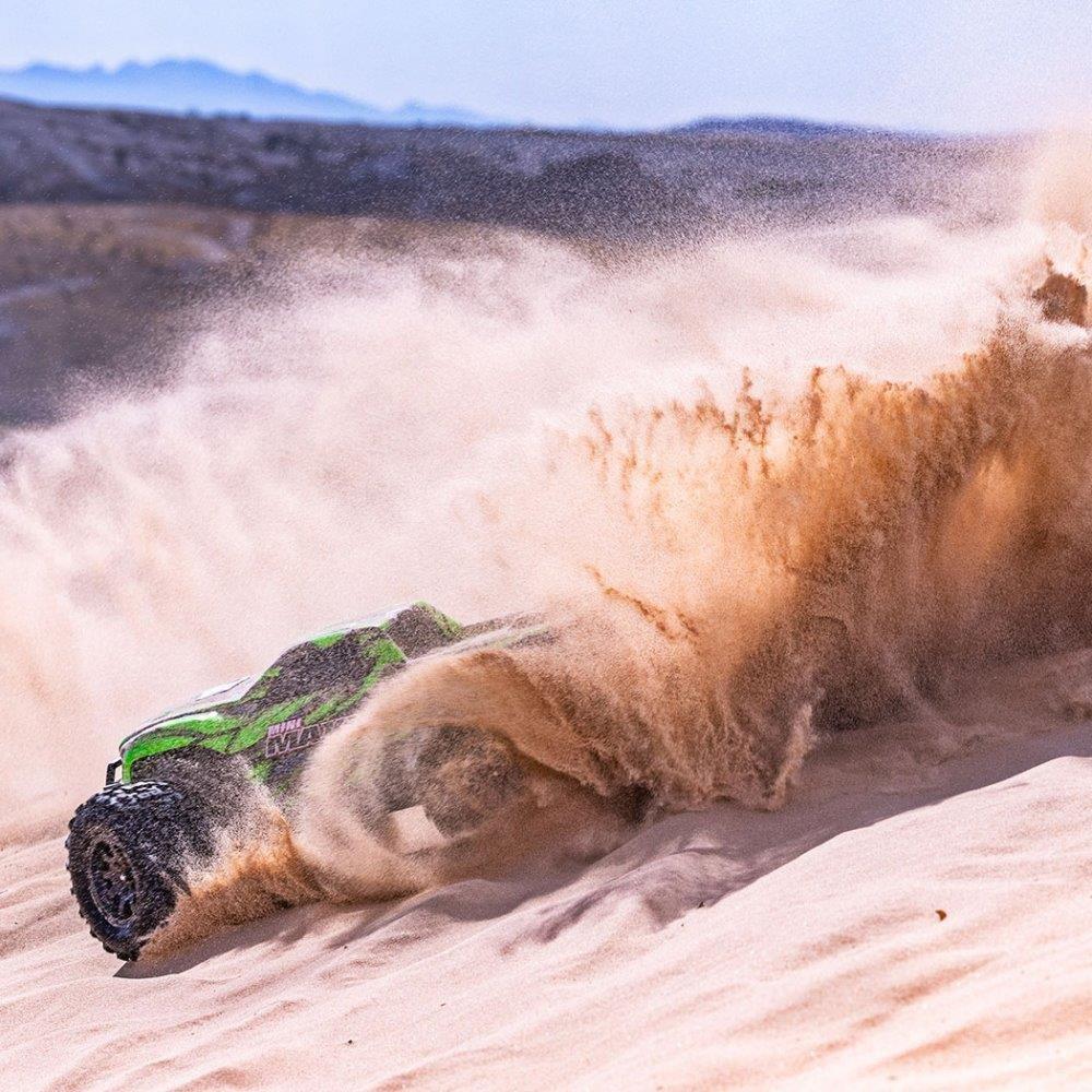 Traxxas Mini MAXX RTR TQ BL-2s Grön - USB-C Laddare / 2s LiPo - 11