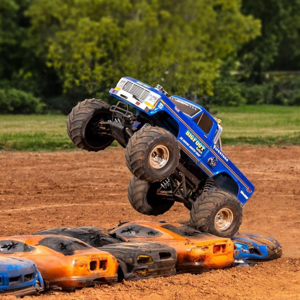 Traxxas BIGFOOT No.1 1/10 RTR TQ EHD USB-C Laddare/ 7 cell NiMH 3000mAh - 11