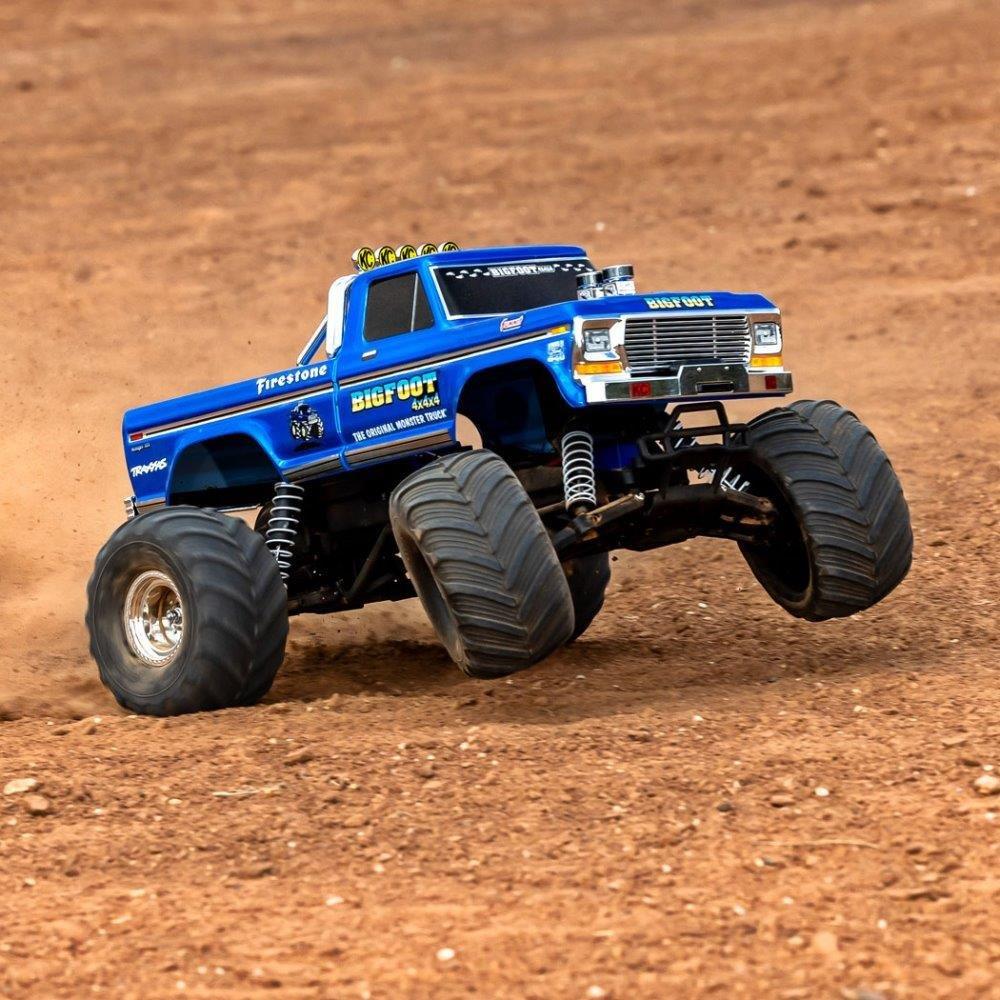 Traxxas BIGFOOT No.1 1/10 RTR TQ EHD USB-C Laddare/ 7 cell NiMH 3000mAh - 9