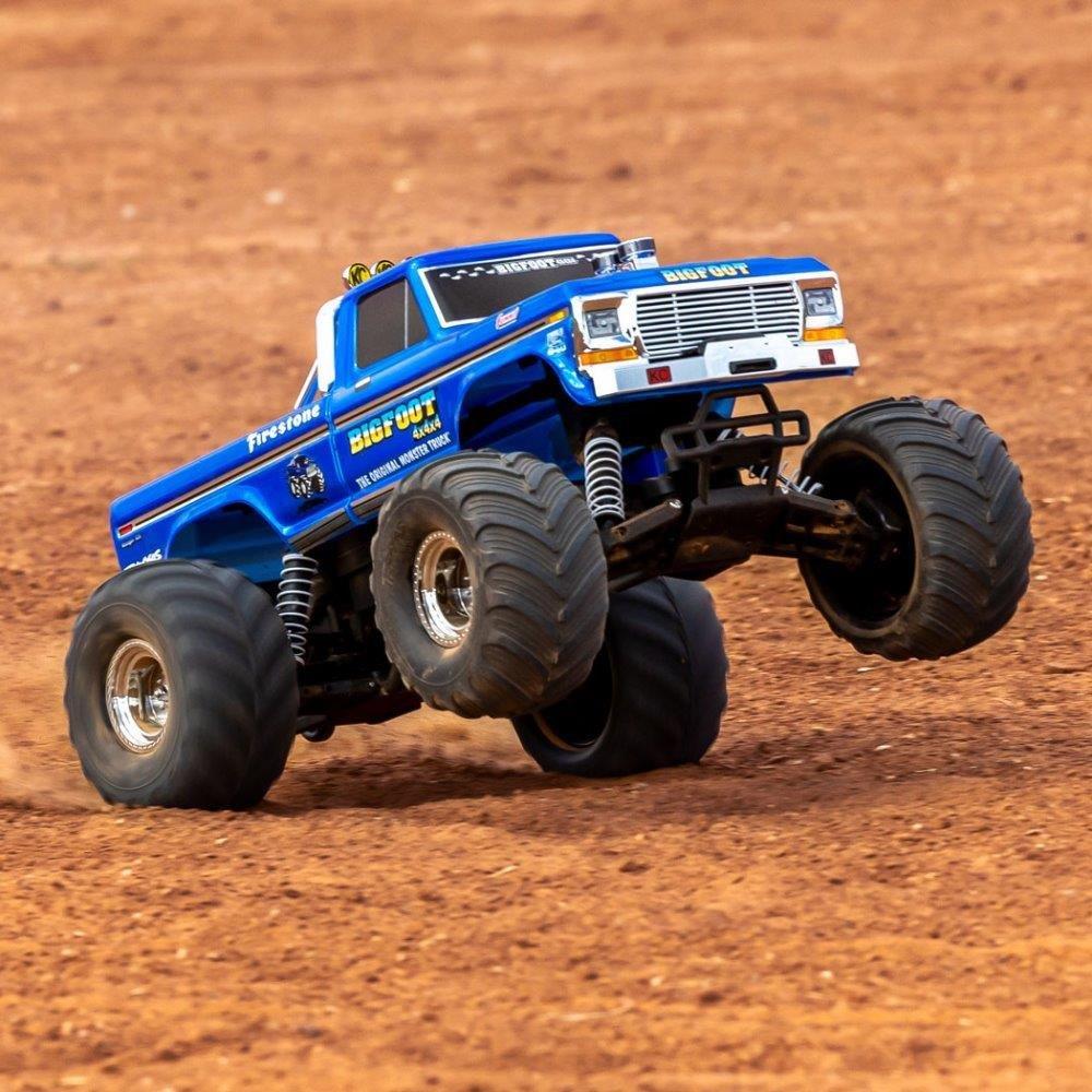 Traxxas BIGFOOT No.1 1/10 RTR TQ EHD USB-C Laddare/ 7 cell NiMH 3000mAh - 8