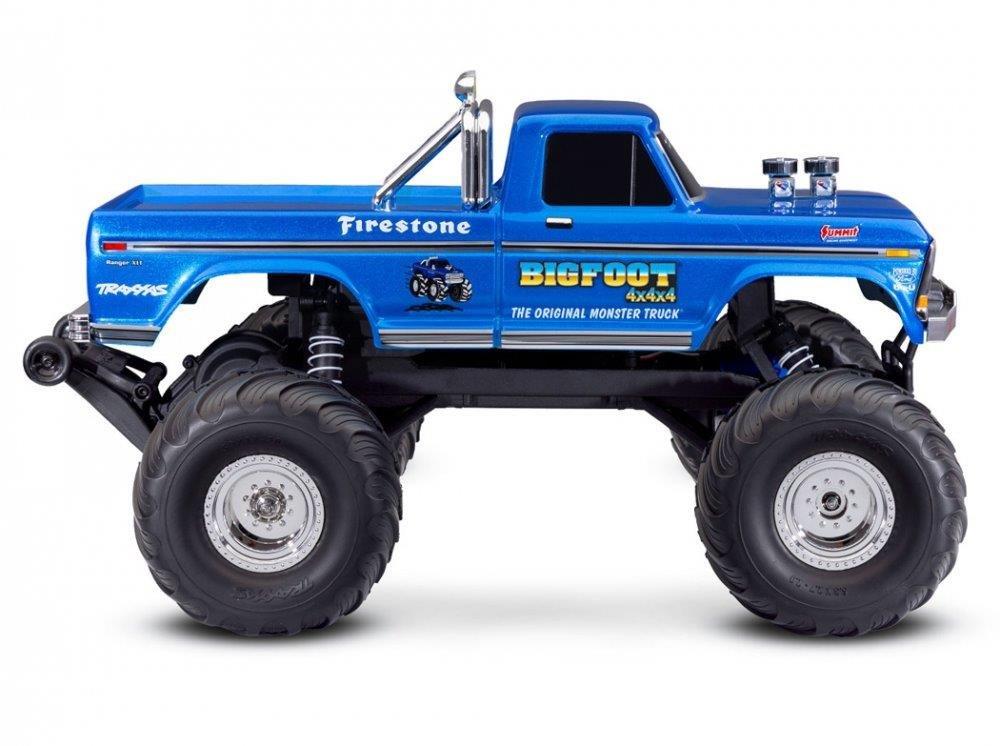 Traxxas BIGFOOT No.1 1/10 RTR TQ EHD USB-C Laddare/ 7 cell NiMH 3000mAh - 4